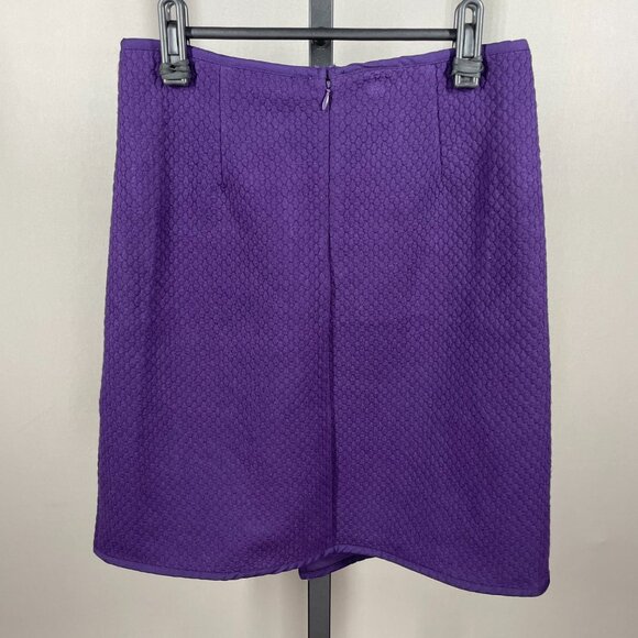 Boden Skirt Womens 2 purple a line preppy colorful classic twee - Picture 5 of 7